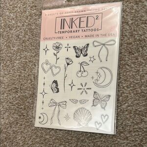 Temporary Tattoos - Black